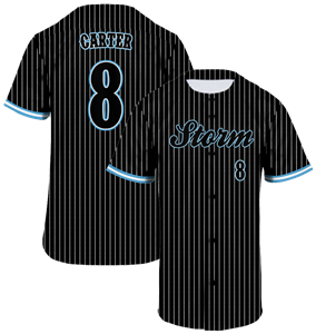 Custom button down baseball jersey (full dye sublimation) 50058