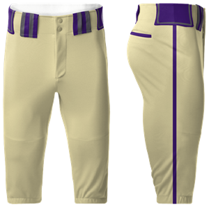 Navy Mens Youth Knicker Baseball Pants Custom Made | YoungSpeeds