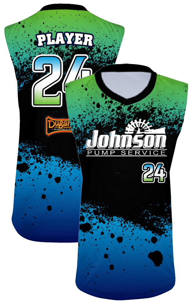 1078  Predator Full Dye Sublimation Men's Custom Softball Jerseys :: Black  Sublimated Softball Jerseys
