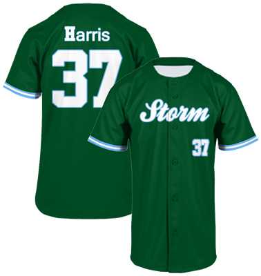 Womens Storm Two-Button Softball Jersey