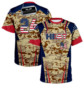 Windsor - Stars and Stripes Sublimated Full-Button Baseball Jersey