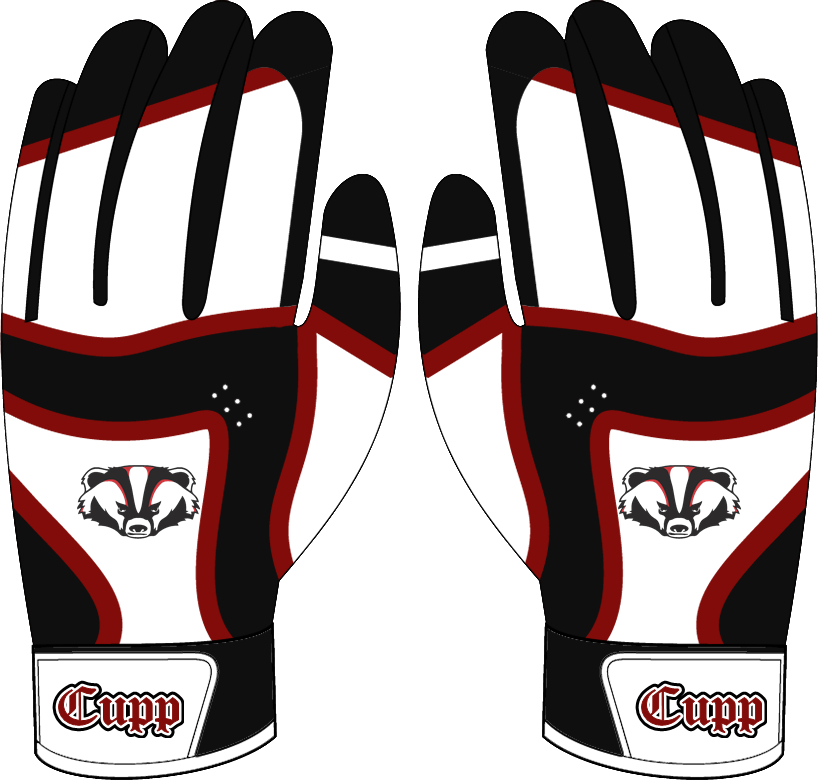 batting gloves with designs