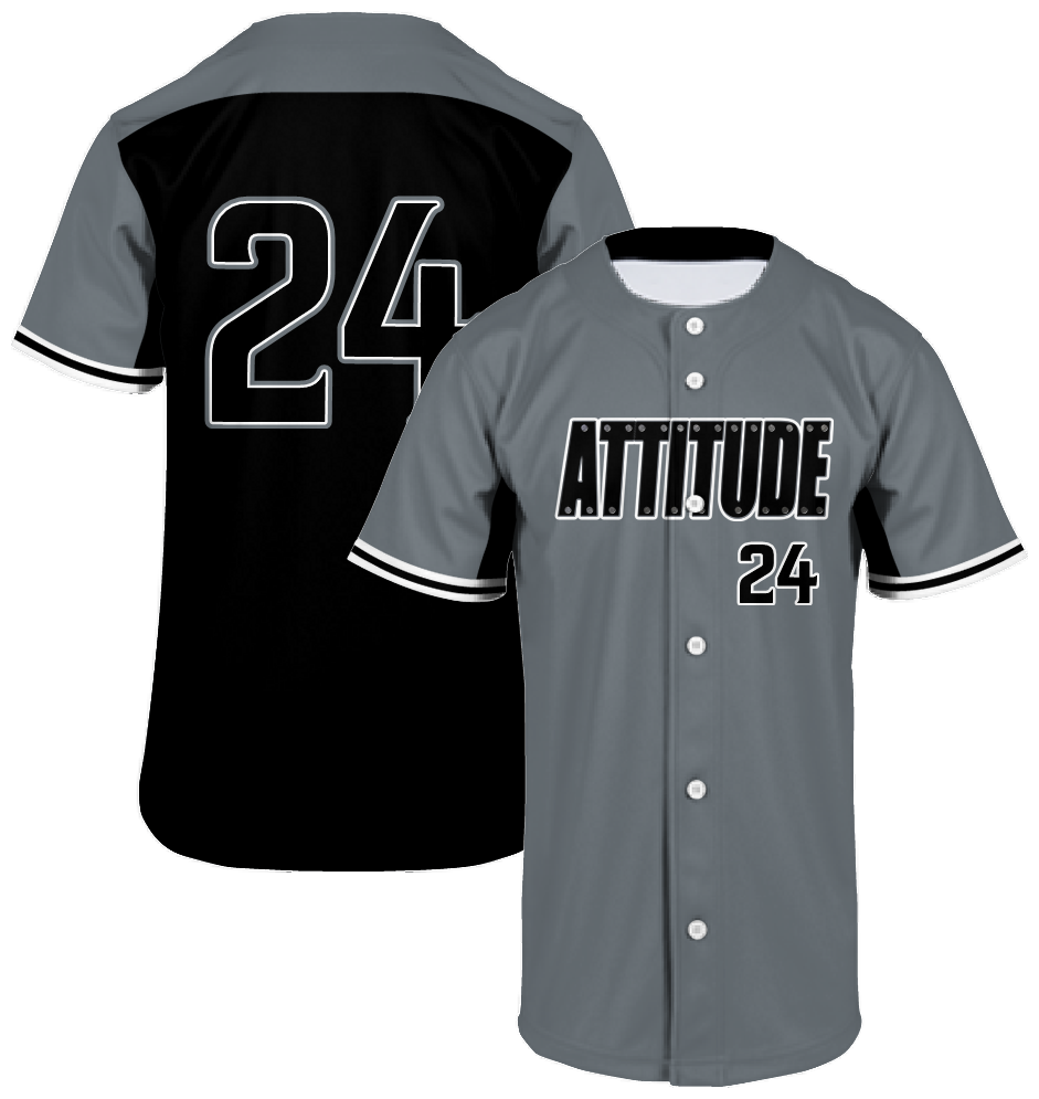 Full sub sublimated v-neck jerseys for baseball, fastpitch softball and slowpitch  softball